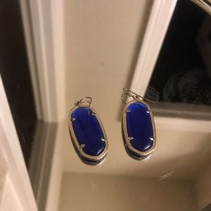 Cobalt blue earrings